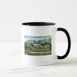 Taza Capilano Estates muestra el club de golf