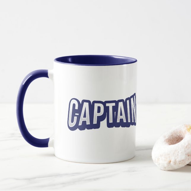 Taza Capitán (Con donut)