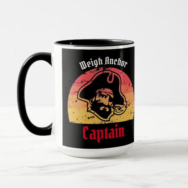 Taza Capitán del barco pirata Mug (Izquierda)