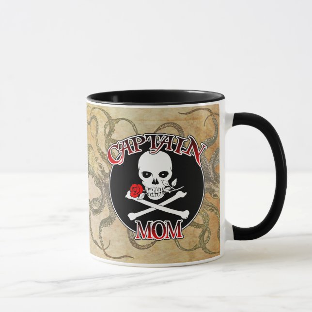 Taza Capitán Mamá - Abrazado por lo profundo (Derecha)