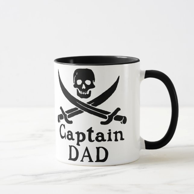 Taza Capitán Papá - Clásico (Derecha)