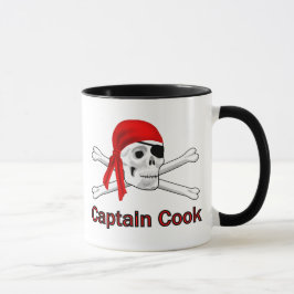 Taza Capitán pirata Cook Mugs