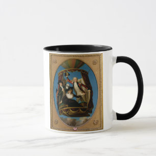 Taza Capitán Vicente Lunardi con su George auxiliar