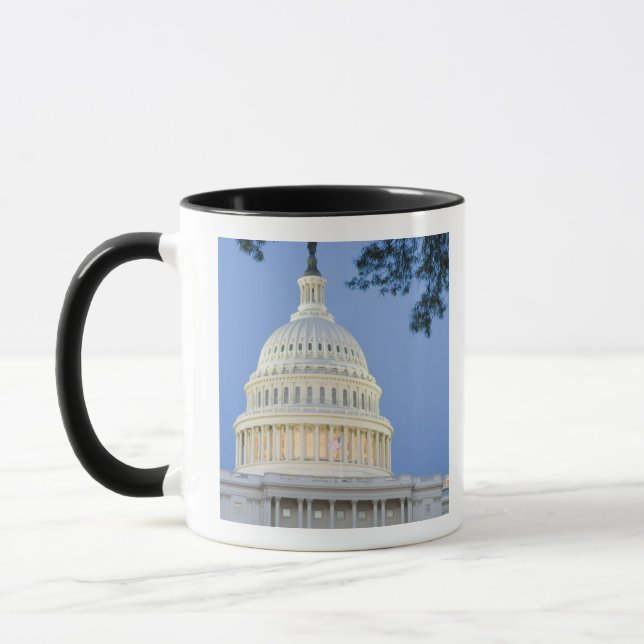 Taza Capitolio de EE. UU. al anochecer, Washington D.C. (Izquierda)