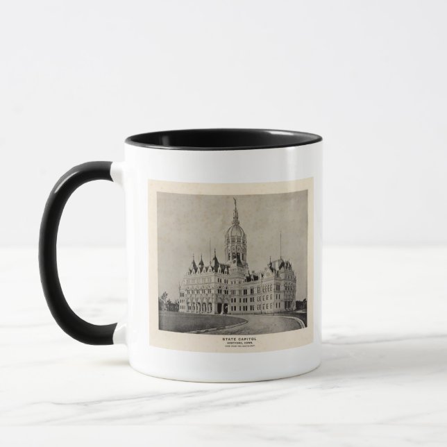 Taza Capitolio Estatal de Hartford (Izquierda)