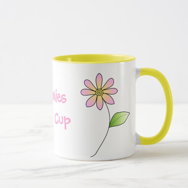 Taza caprichosa de la mamá (Derecha)