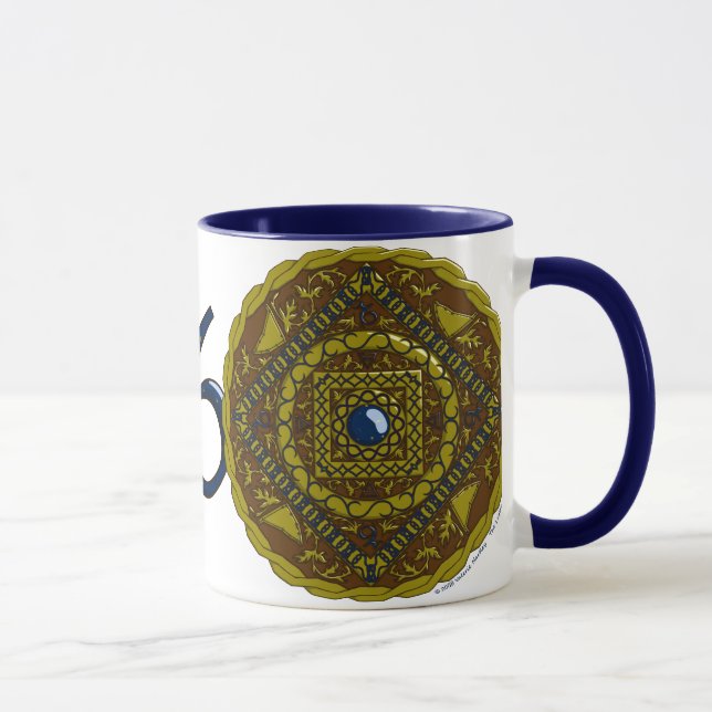 Taza Capricorn Mandala Mug (Derecha)