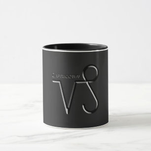 Taza CAPRICORN, Resumen del diseño del Rótulo Zodiaco,