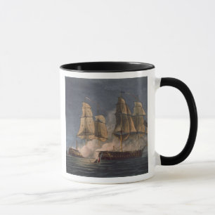Taza Captura del Thetis por amatista del HMS, 10mo