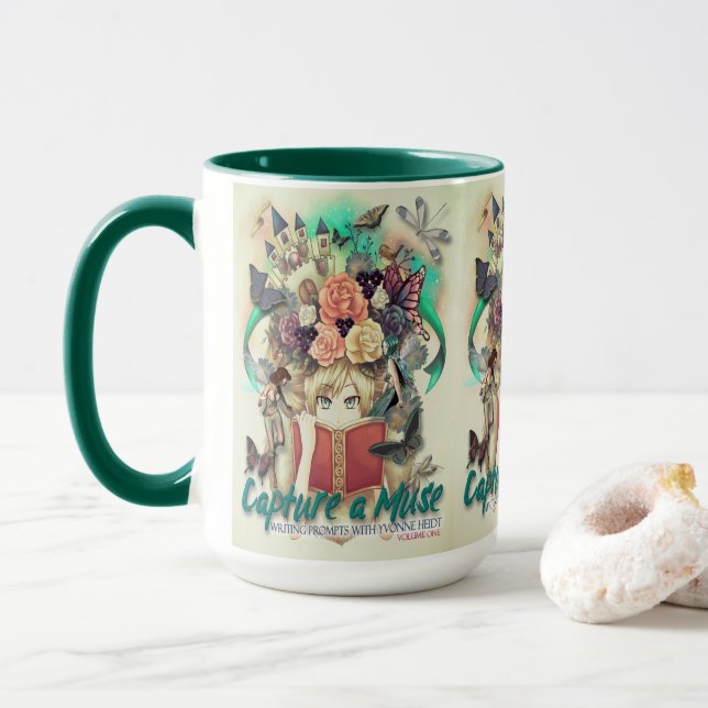 Taza Capture una cubierta Taza-Yvonne Heidt del (Con donut)