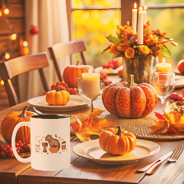 Taza Capybara Fall Mug