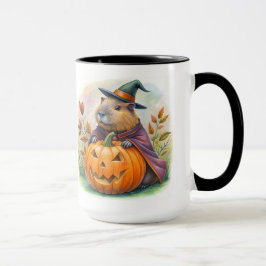 Taza capybara halloween mug