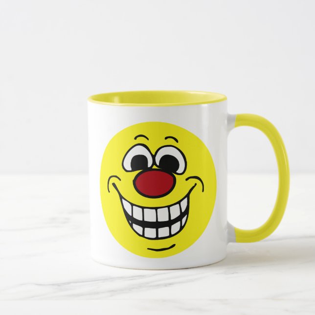 Taza Cara alegre Grumpey (Derecha)
