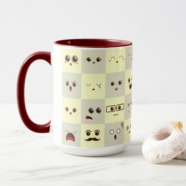 Taza Cara corta (Con donut)