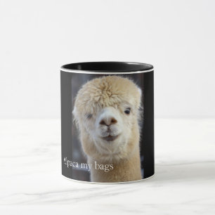 Taza Cara de alpaca linda