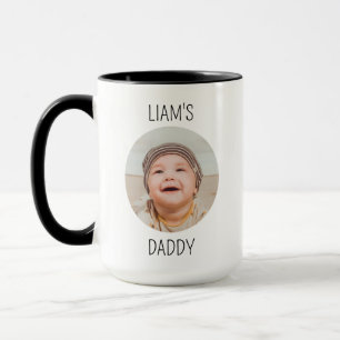Taza Cara de Bebé Primer Regalo del Día del Padre,