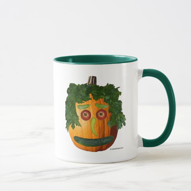 Taza Cara de calabaza sin cortar (Derecha)