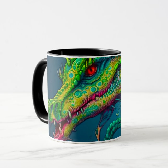 Taza Cara de dragón (Anverso izquierdo)