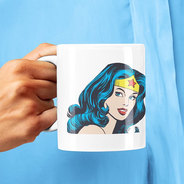 Taza Cara de mujer maravilla (Subido por el creador)