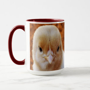 Taza Cara de pollo bebé, tazón de café