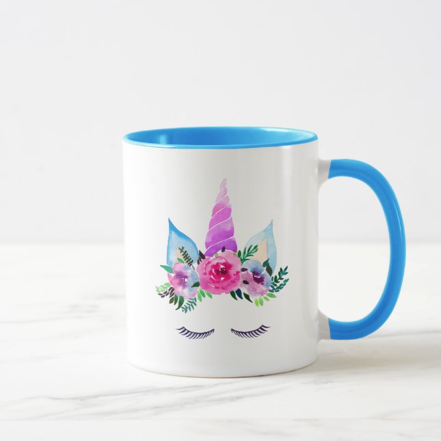 Taza Cara de unicornio mágica (Derecha)