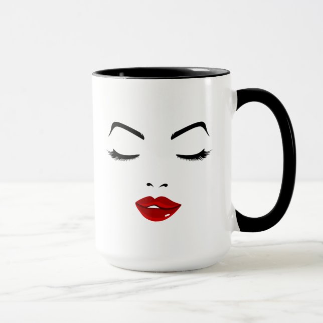 Taza Cara elegante (Derecha)