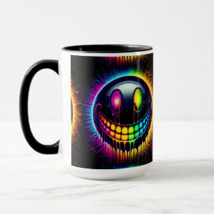Taza cara feliz
