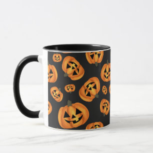 Taza Cara feliz de calabaza   Halloween