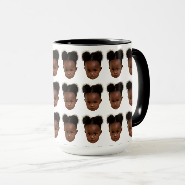 Taza Cara personalizado con foto Cargar tus regalos de  (Anverso derecho)