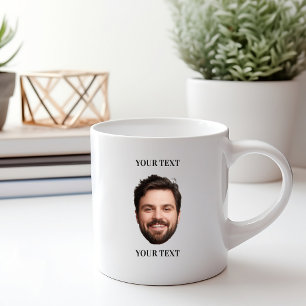 Taza Cara personalizado con texto