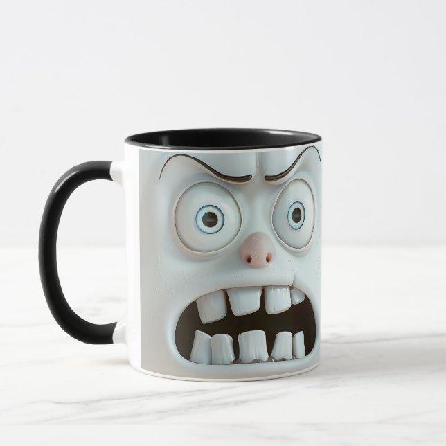 Taza Cara sarcástica Mug 3D (Izquierda)