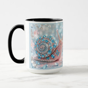 Taza Caracol joya brillante