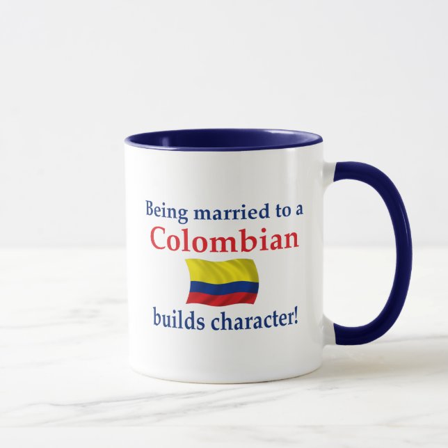 Taza Carácter colombiano de las estructuras (Derecha)