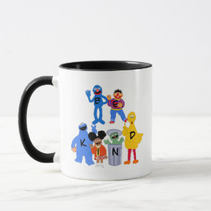 Taza Caracteres de Plaza Sésamo   Ser amable - Lenguaje