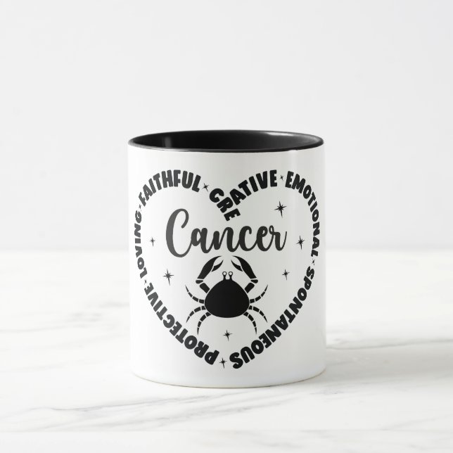 Taza Características del Rótulo de Zodiaco Cutáneo/Cánc (Centro)