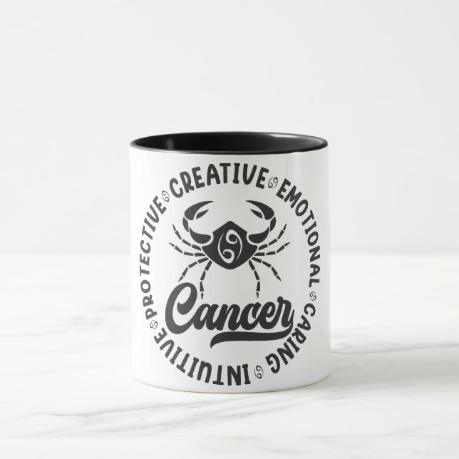 Taza Características del Rótulo de Zodiaco Cutáneo/Cánc (Centro)
