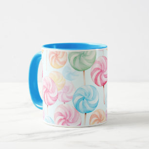 Taza Caramelos Deliciosos Piruletas Caprichosas