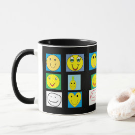 Taza Caras felices