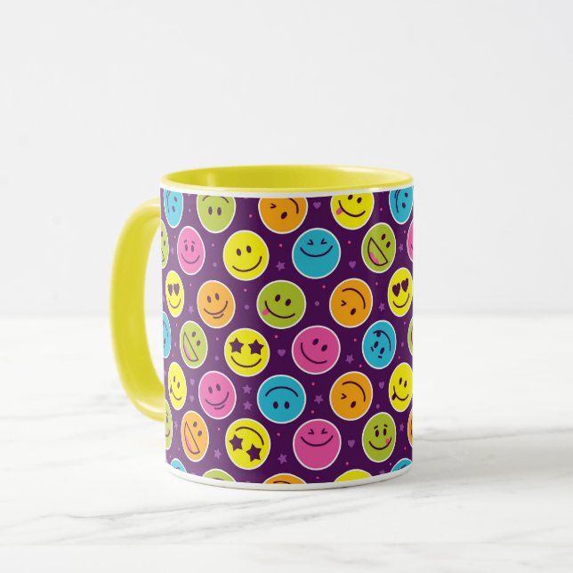 Taza Caras sonrientes (Anverso izquierdo)