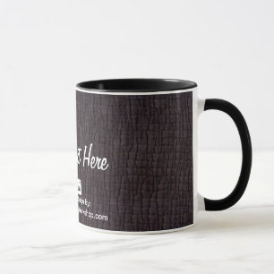Taza Carbón básico, tu texto aquí