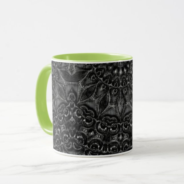 Taza Carbón Mandala Coffee Mug (Anverso izquierdo)
