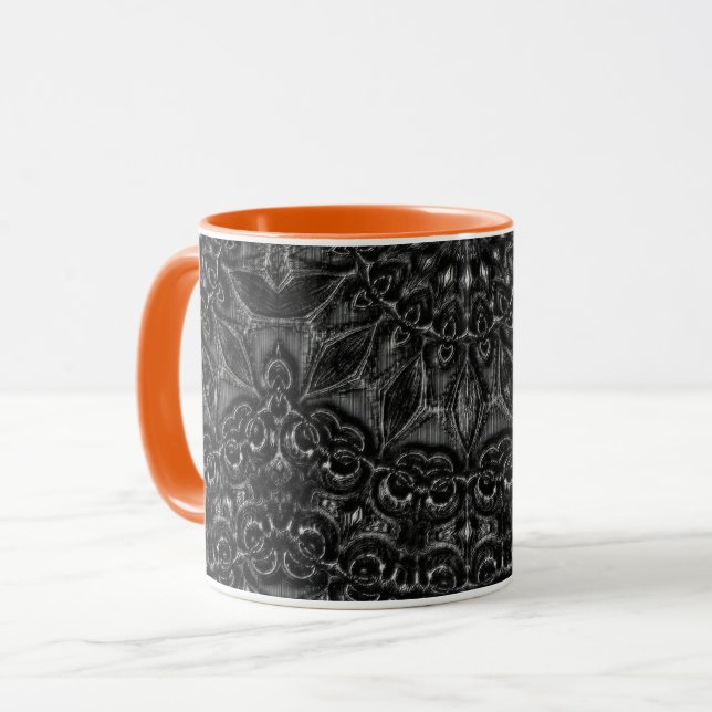 Taza Carbón Mandala Coffee Mug (Anverso izquierdo)
