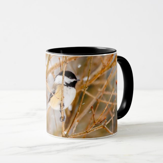 Taza Carbonero Capiblanco - Fotografía Original (Anverso derecho)