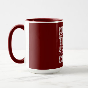 Taza Cárcel divertida condado preso preso robo Navidad