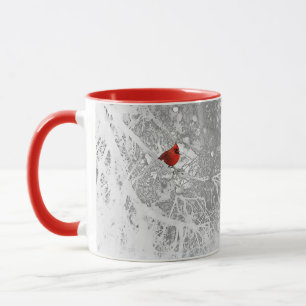 Taza Cardenal en invierno