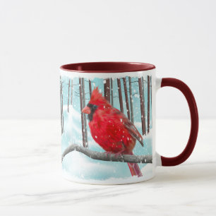 Taza Cardenal rojo de 11 oz Mug