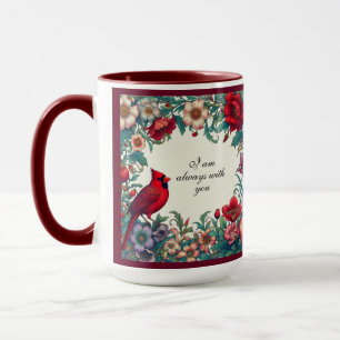 Taza Cardenales rojos: solidaridad, recuerdo de Keepsak