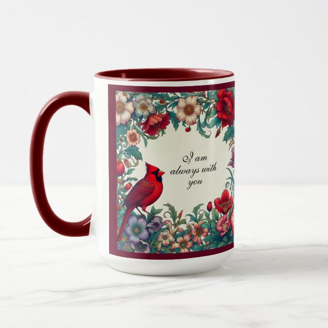Taza Cardenales rojos: solidaridad, recuerdo de Keepsak (Izquierda)