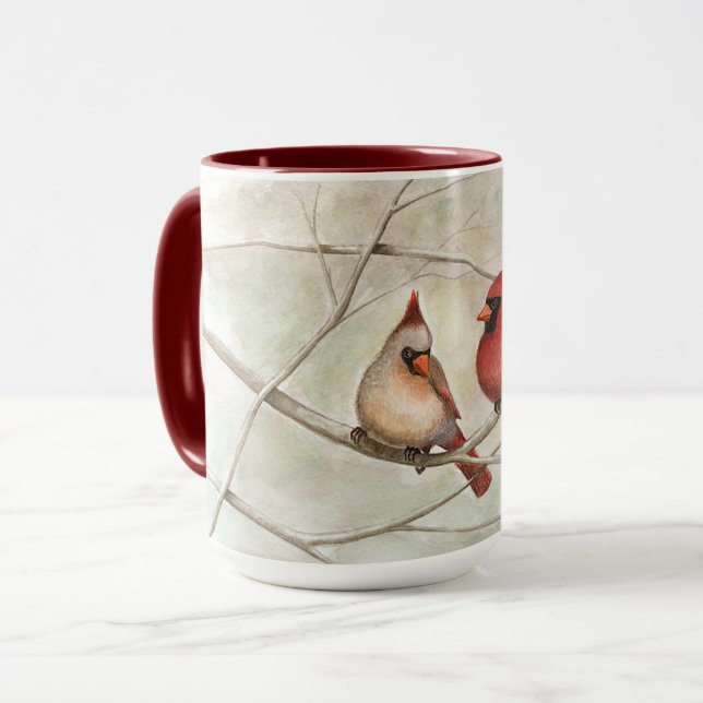 Taza cardinal (Anverso izquierdo)