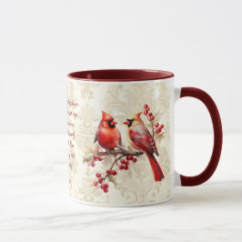 Taza Cardinal Bible Verse Mug -